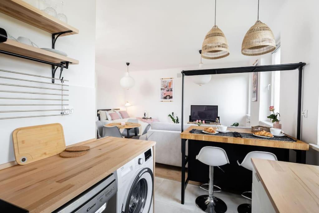 Appartement Ciche Studio, Blisko Metra Politechnika, Parking à Varsovie Extérieur photo